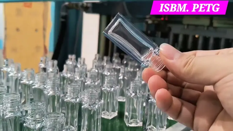 ISBM. PETG용기 영상 첫 화면